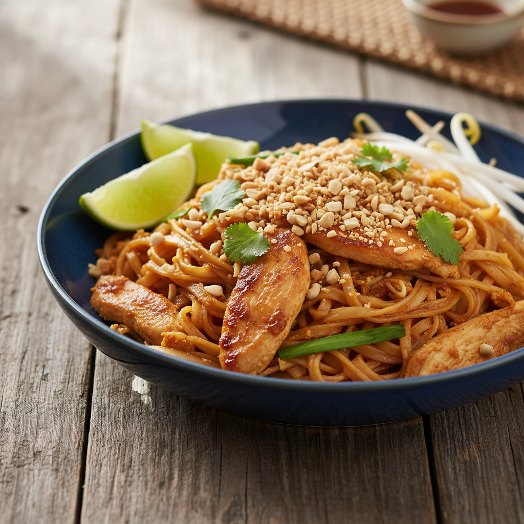 Pad Thai (z kurczakiem)