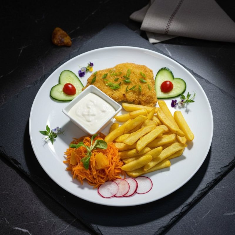 Kotlet Schabowy z Frytkami