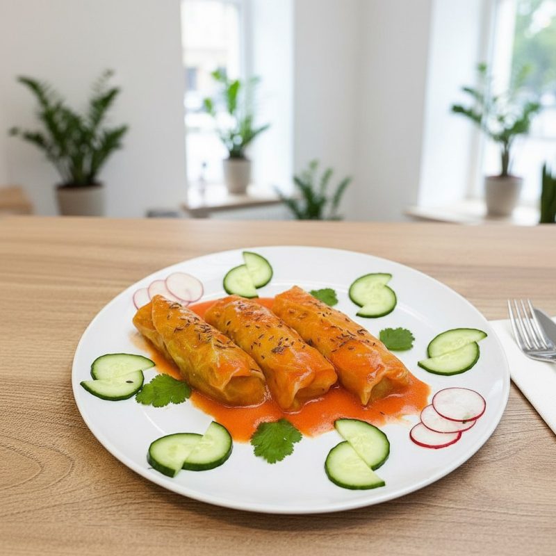 Golabki w sosie pomidorowy