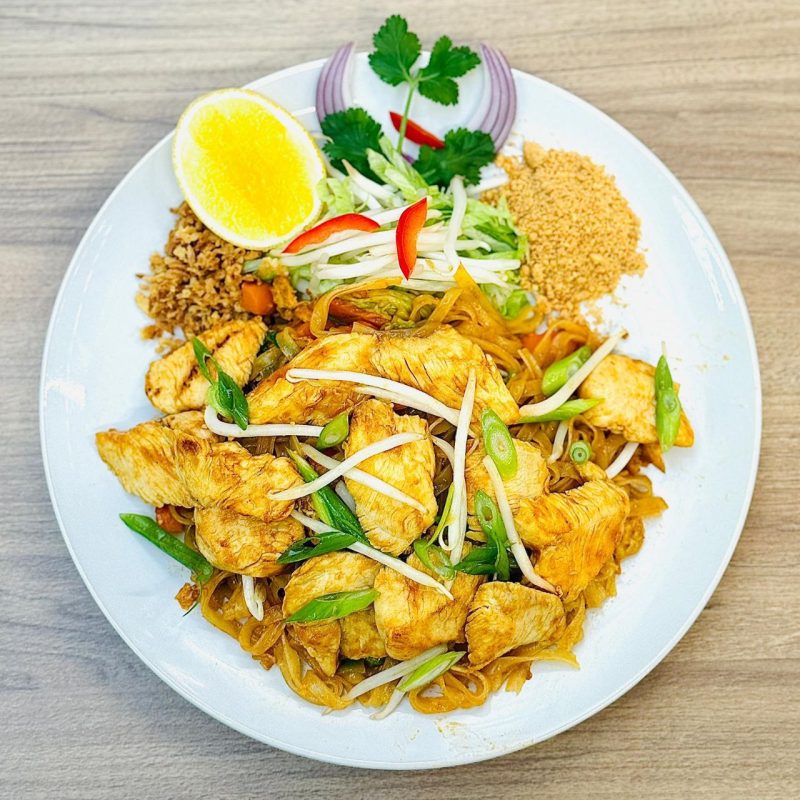 Pad thai  z kurczakiem