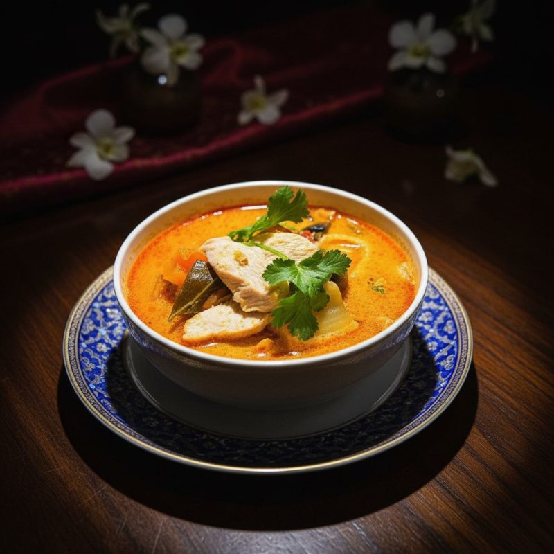 Zupa Tom Yum z kurczakiem