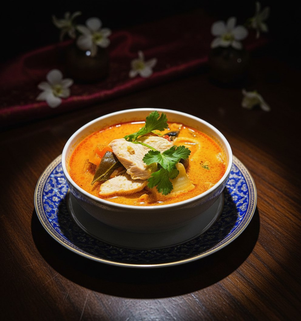 Zupa Tom Yum z kurczakiem